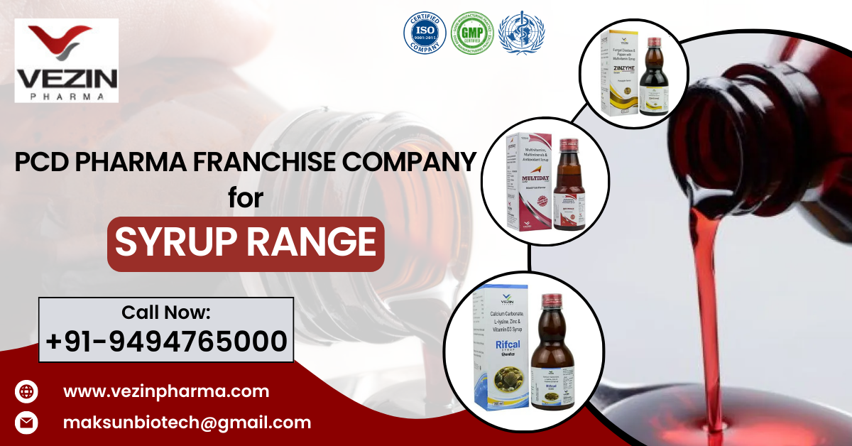 Pharma Syrup PCD Company Always Been on their Excellence | Vezin Pharma